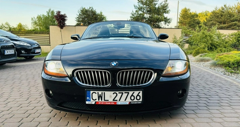 BMW Z4 cena 54900 przebieg: 211000, rok produkcji 2003 z Żnin małe 352